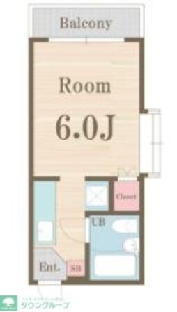 グレイス下北沢の物件間取画像